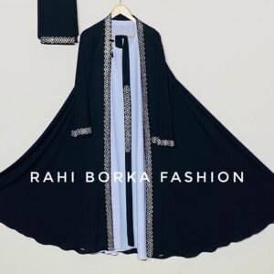 চায়না লেসে তৈরি নিজস্ব কারখানার প্রিমিয়াম আবায়া সেট